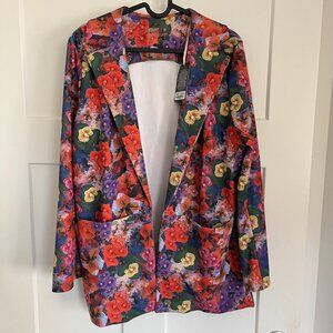 Youer Floral Superpower Blazer | NWT | Orchiding Me | M